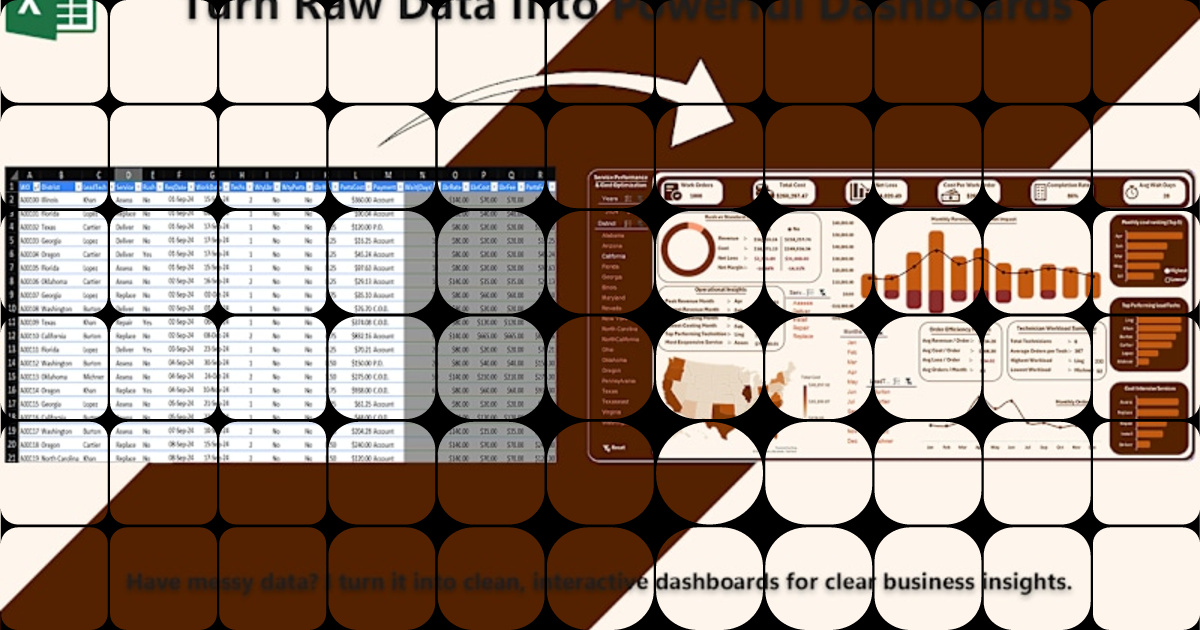 Transform Your Raw Excel Data into Insightful Dashboards
