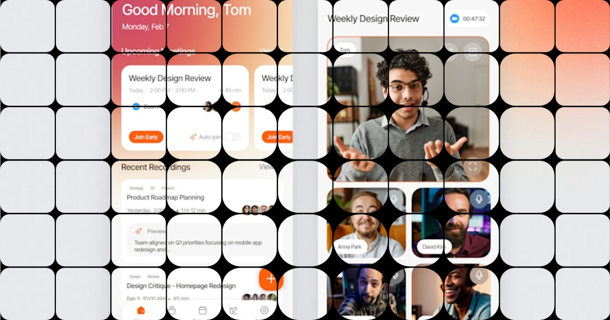 AI Agent; Meeting Transcription App Design