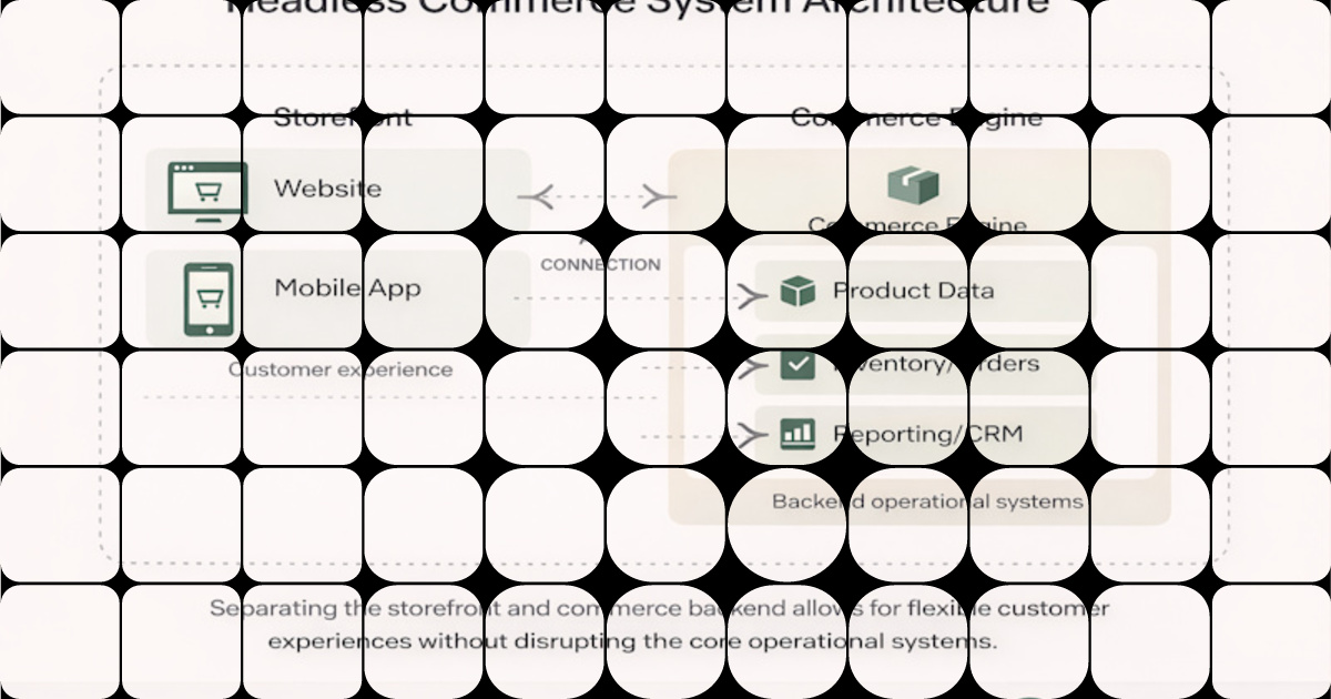 Innovative Headless Commerce Structure for Seamless UX Integration