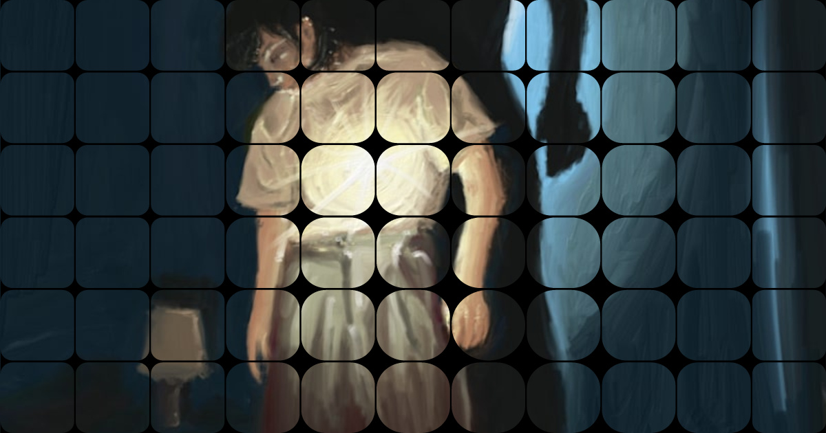 Stunning Illustration Captures Dancer's Reflection on Life and Death