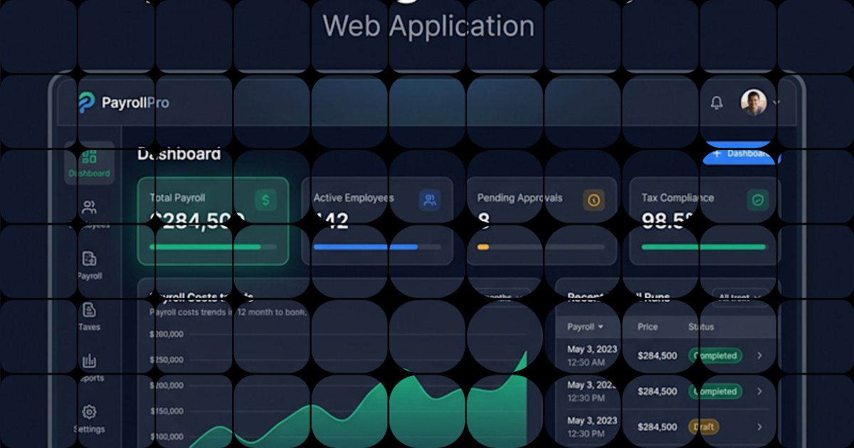 Advanced Full-Stack Payroll System with Django & Next.js