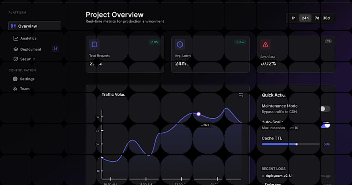 Nexus is a high-fidelity dashboard interface designed for a cloud ...