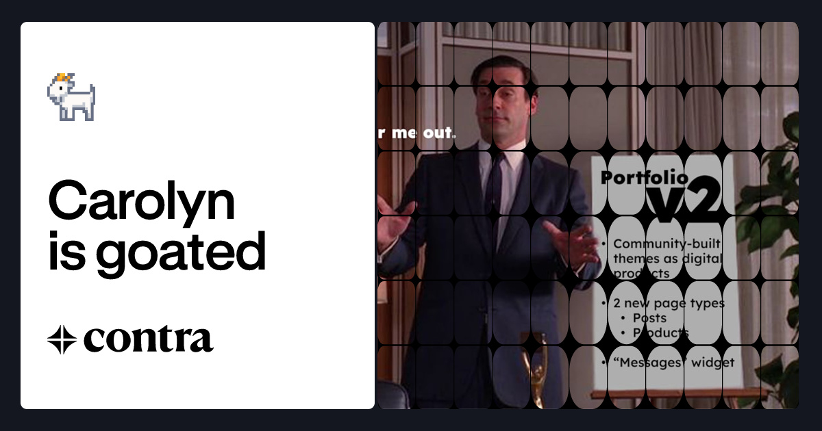 Create & Sell Unique Portfolio Themes on Contra Platform