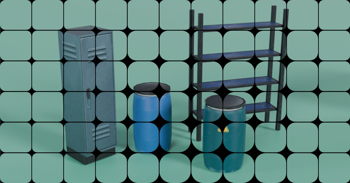 Industrial Prop Pack – Game-Ready Assets