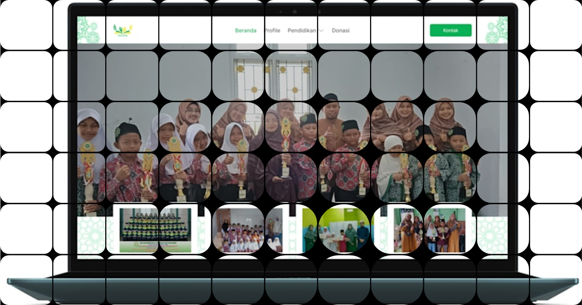 I built the digital identity for Yayasan Al Hamidah from the ground up ...