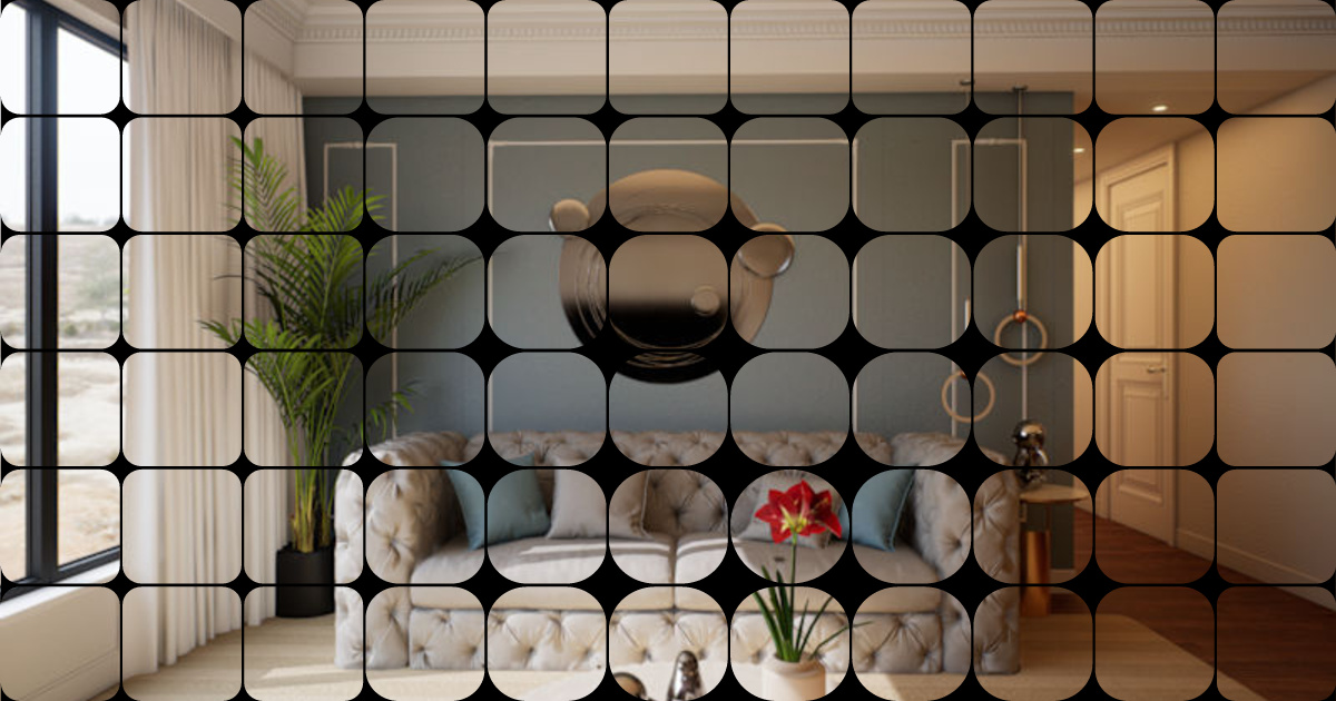 A real-time interior visualization scene created in Unreal Engine using ...