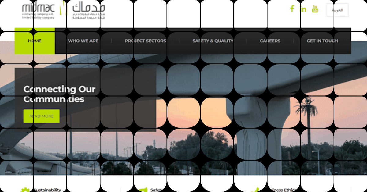 Professional Website Development for MidMac Construction Co.