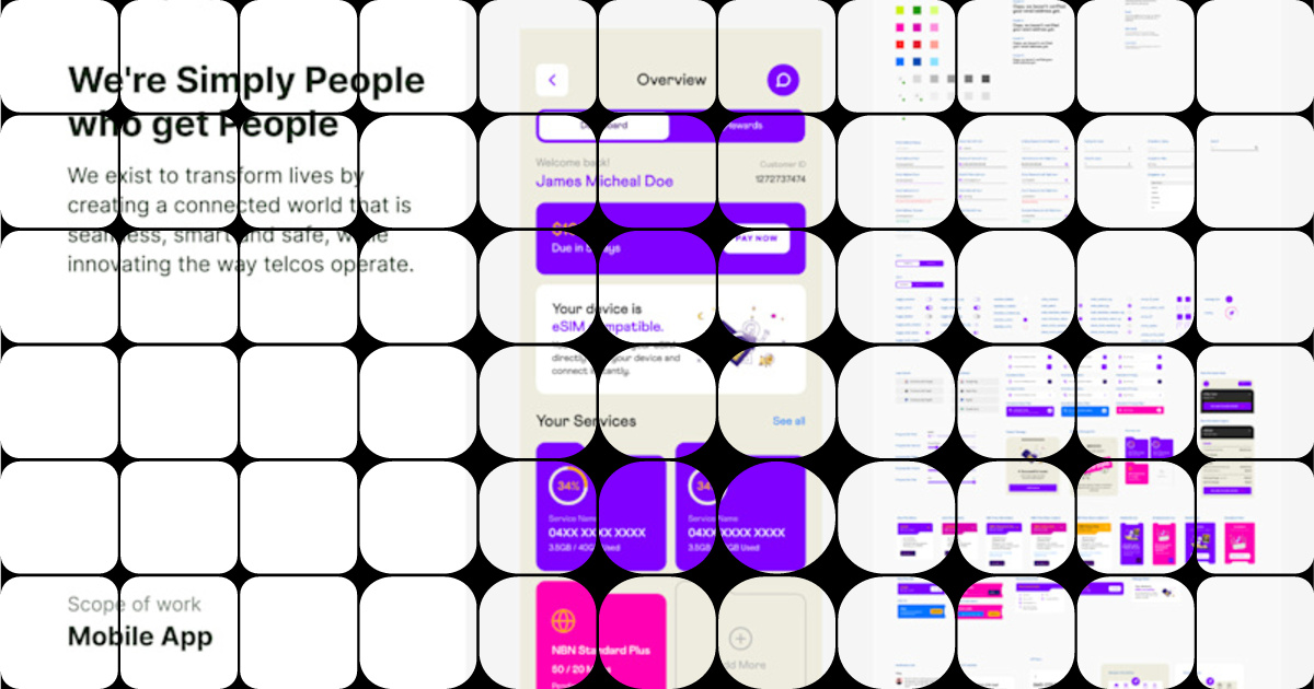 🎨 Mobile App UI Design – MyRepublic Designed the Android and iOS app ...