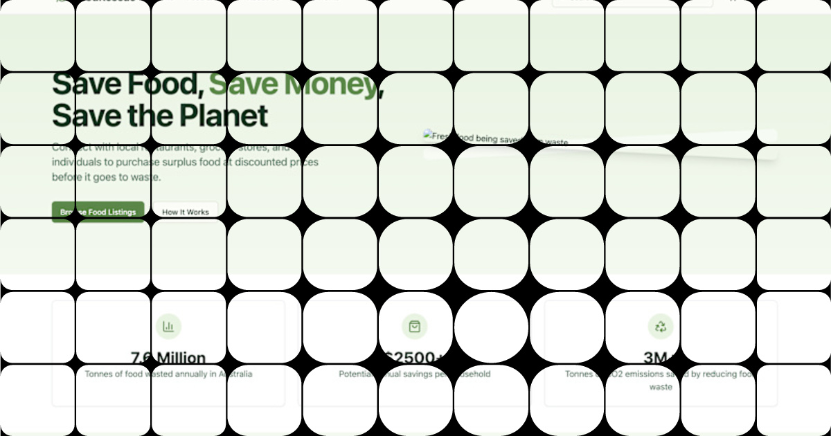 Food Rescue Platform: Save Food, Save Money, Save the Planet Connect ...
