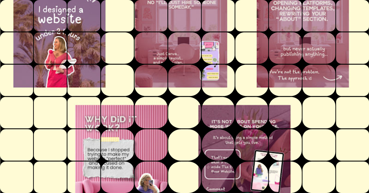 Instagram Carousel Design