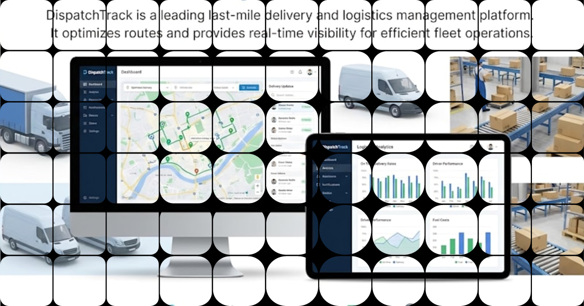 AI SaaS for Optimized Last-Mile Delivery & Logistics Solutions