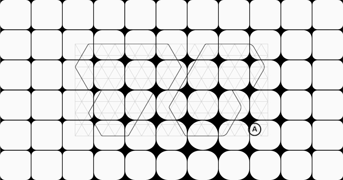 Innovative Grid Structure Design for TB Monogram Logo