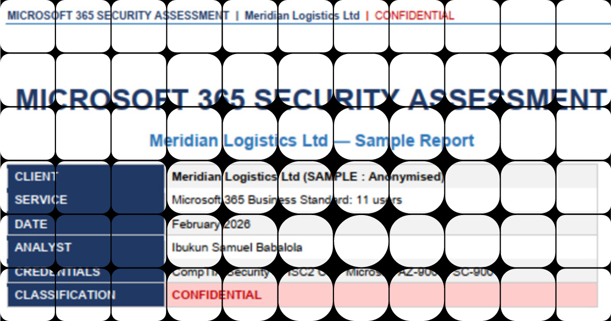 Microsoft 365 Security Audit Reveals Critical Risks in UK Logistics