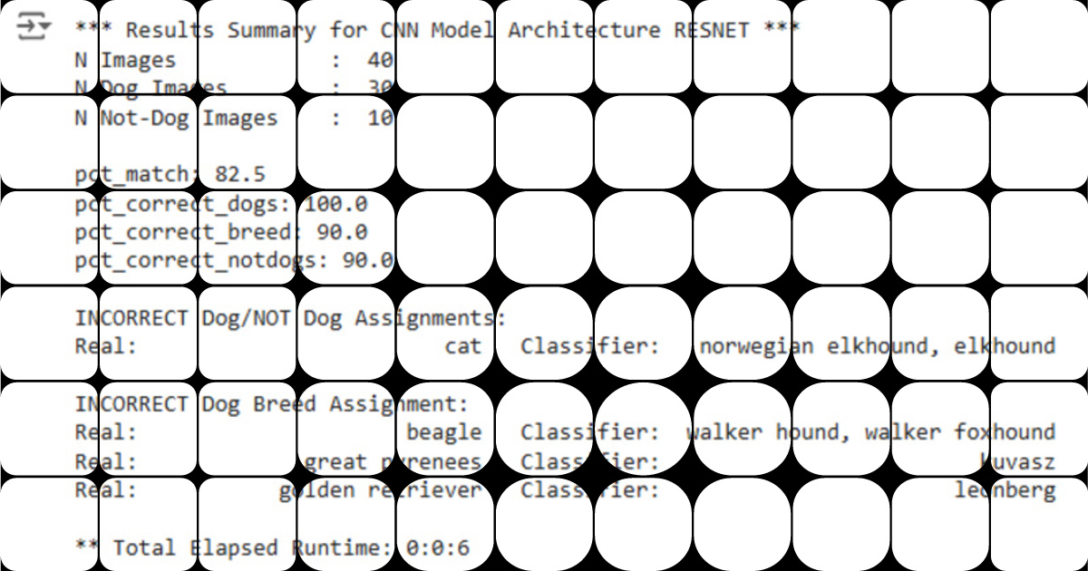Advanced Pet Image Classification Using CNN Model Insights
