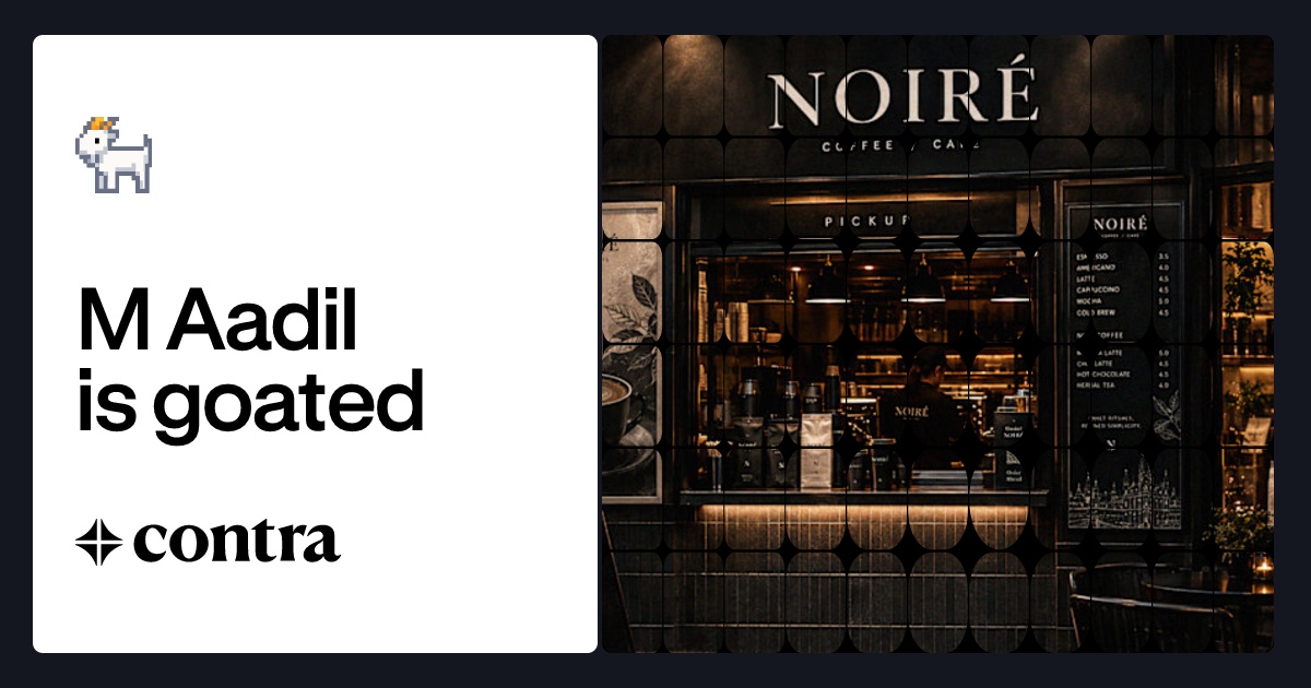 NOIRÉ: A Premium Coffee Brand Built Around the Pause