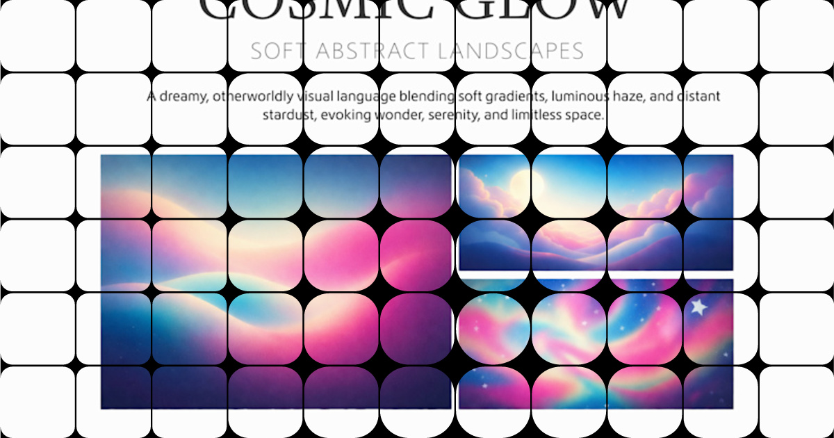 Soft Gradient Designs for Cohesive Digital Content