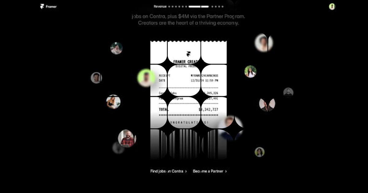 Explore My Framer Avatar in the 2024 Year in Review