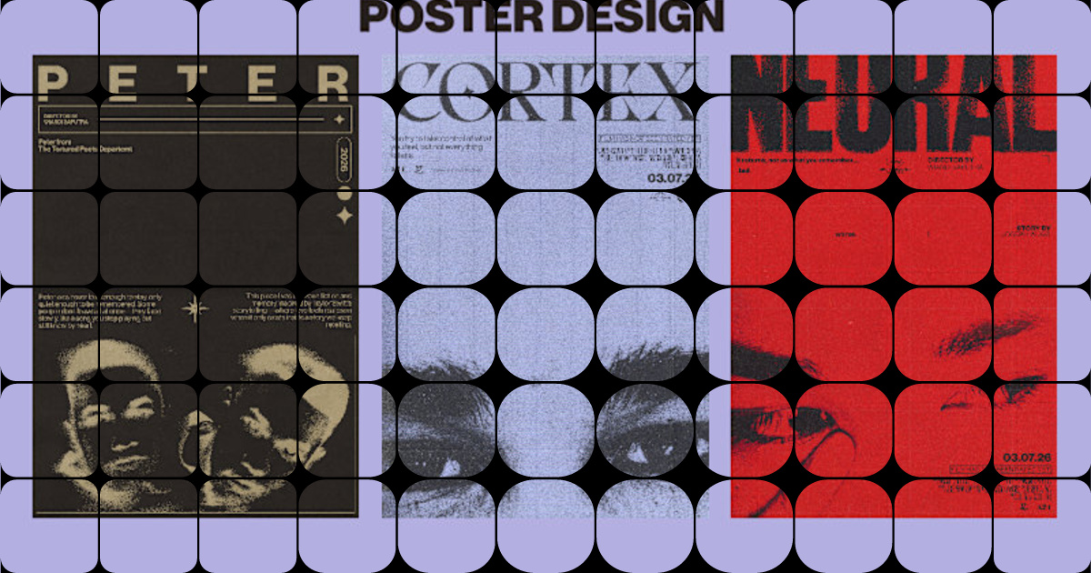 Design Passion: Unique Posters Created on Mobile Devices