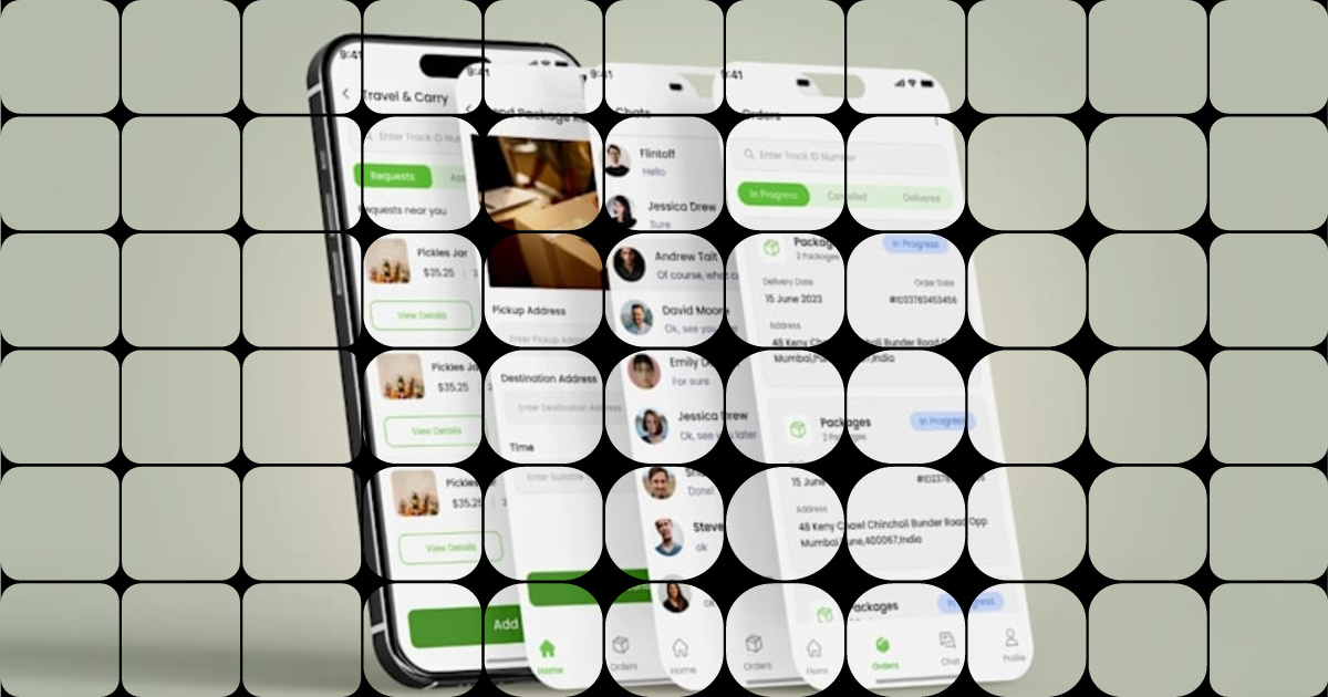 High-Performance Mobile Interface Design for Courier Services