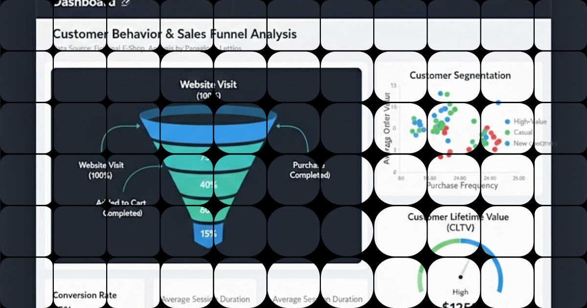 E-Commerce Customer Behavior & Sales Funnel Analysis