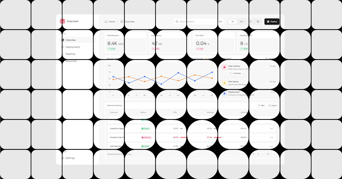 Dynamic Server Monitoring Dashboard: Real-Time Management