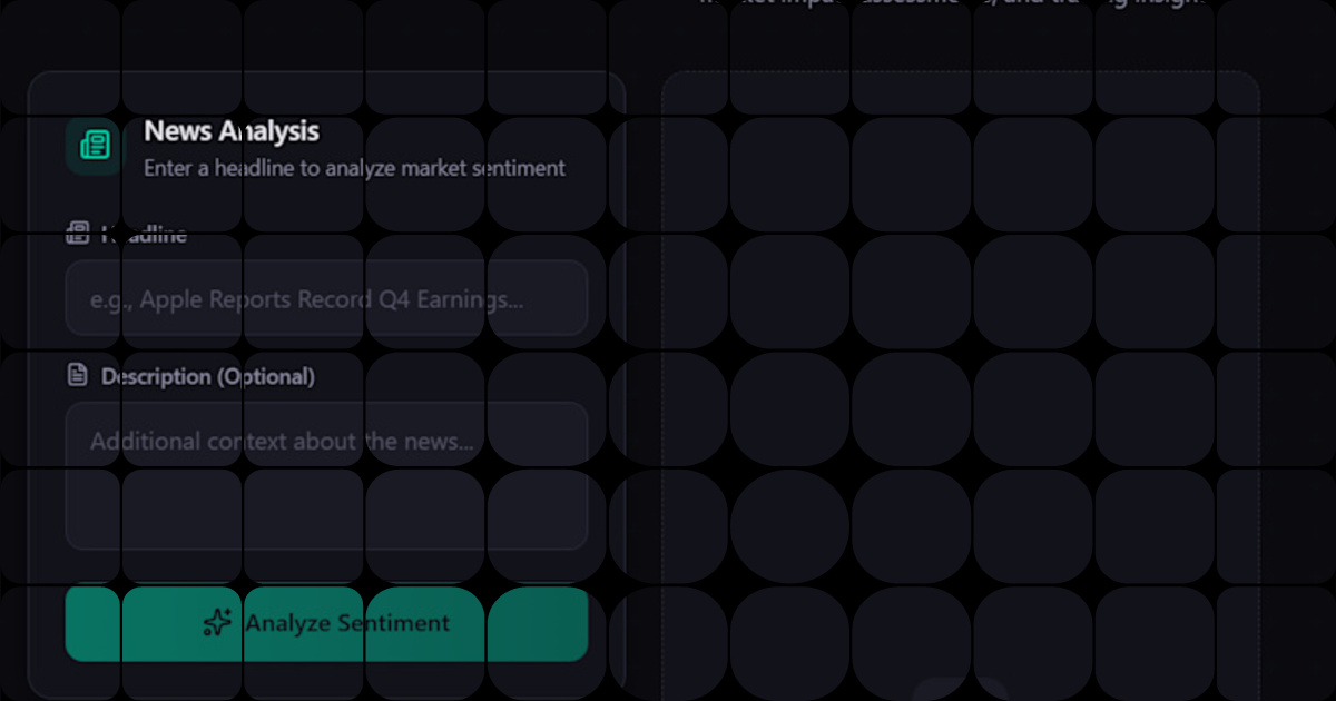 Leverage AI for Real-Time Sentiment Analysis in Financial Markets