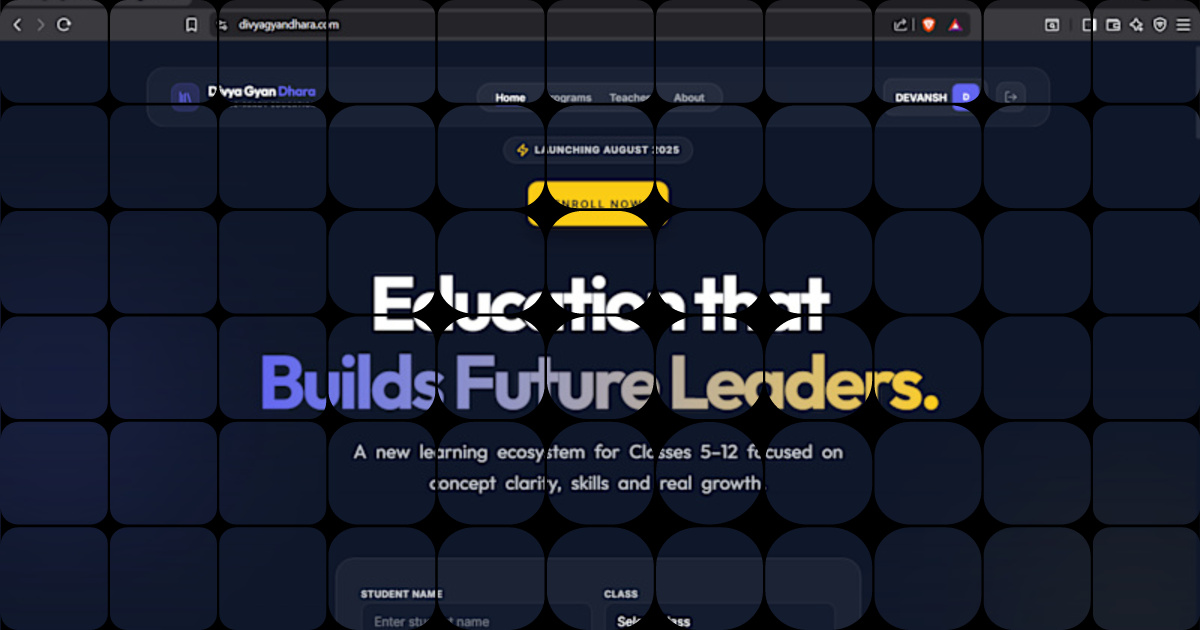 Full-Stack EdTech Platform Development with Next.js & Node.js