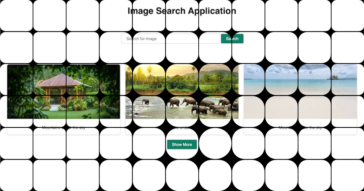 Build an AI-Powered Image Search App with React & APIs