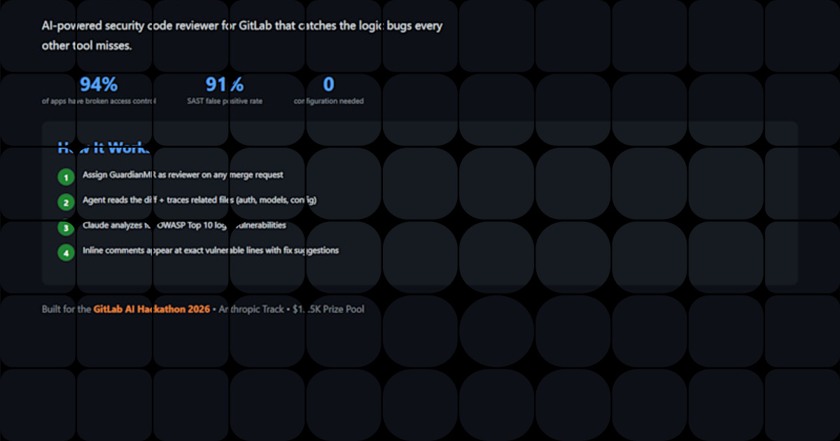 GuardianMR — AI Security Code Review Agent