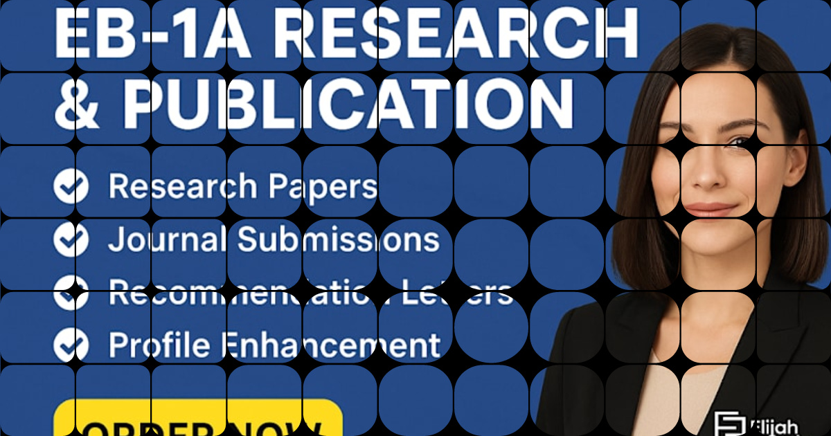 USCIS evidence building and peer-reviewed research publication for a ...