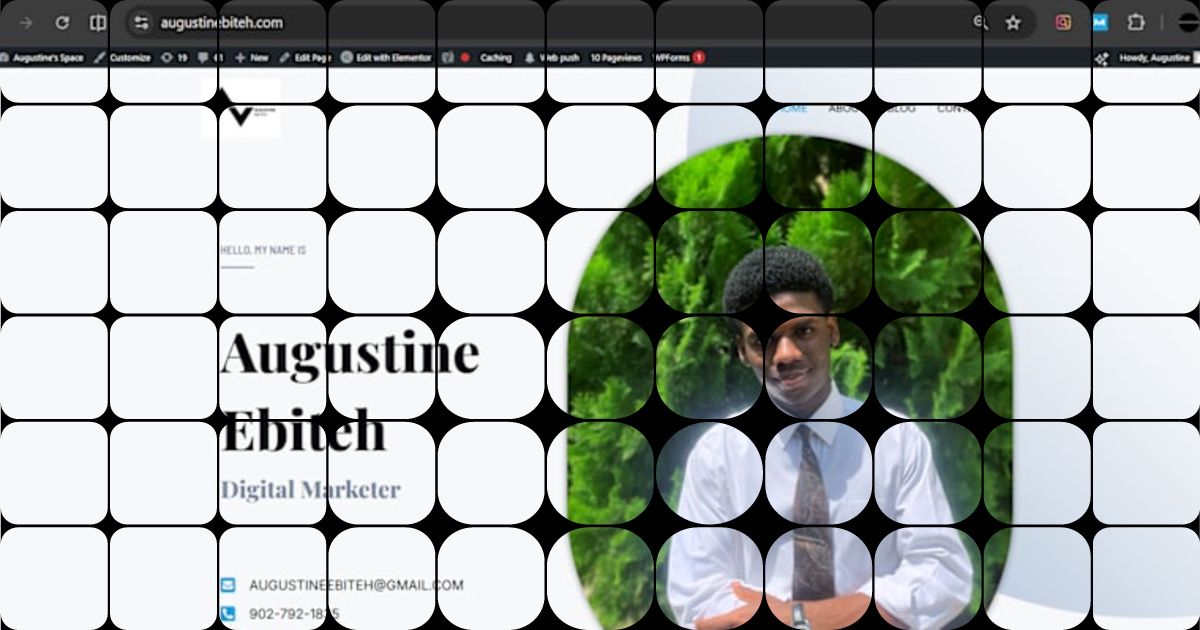 Stunning Personal Portfolio Website Design for Career Boost