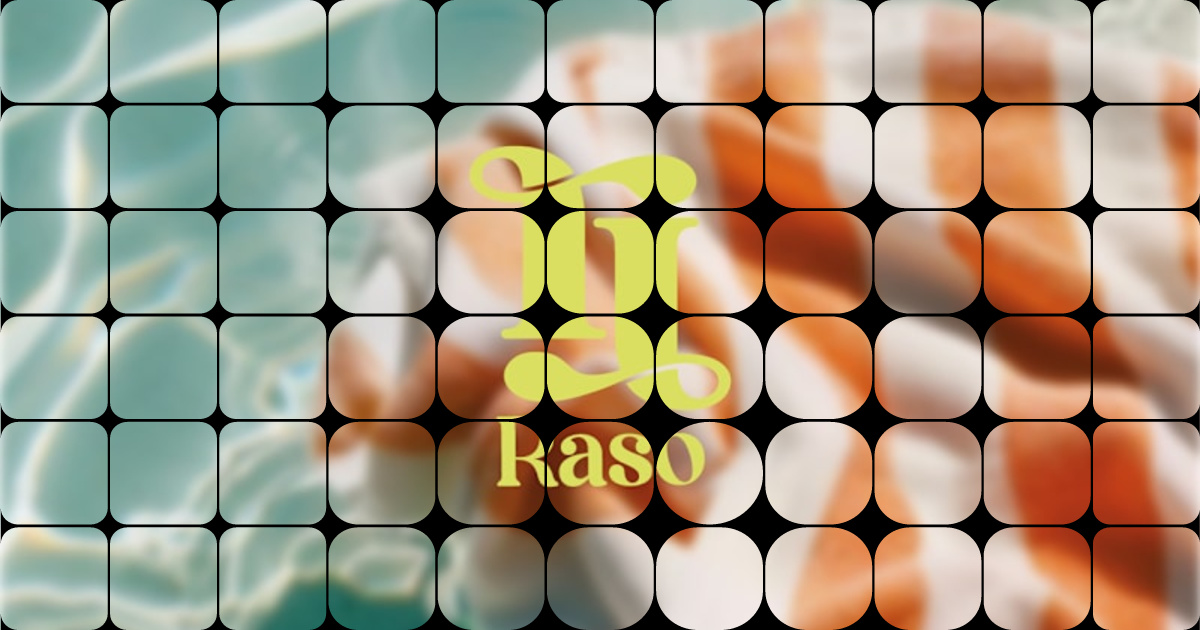 Raso is a visual identity inspired by the vibrant energy of summer and ...