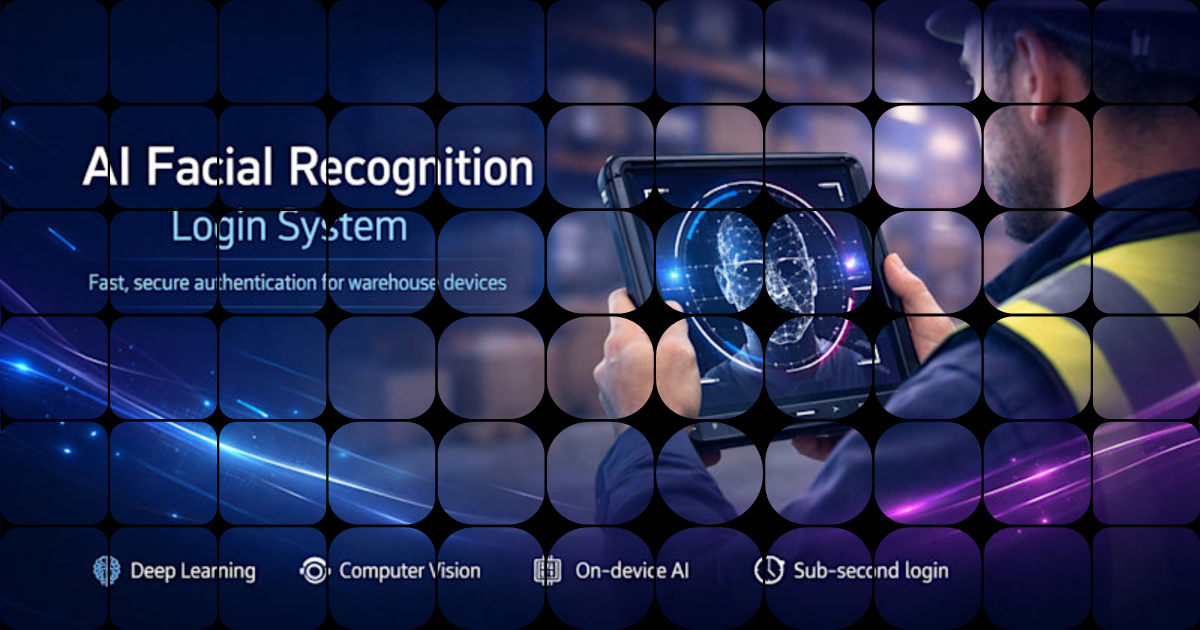 AI-Powered Biometric Authentication for Secure Warehouse Order Management