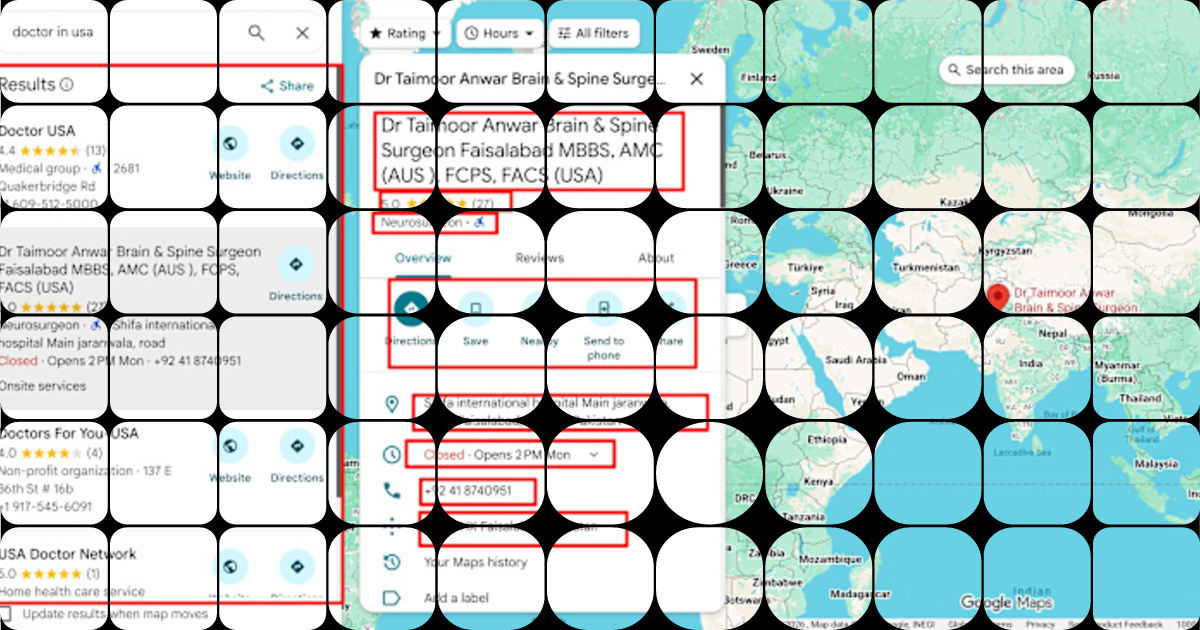 Advanced Python Scraper for Google Maps Business Data