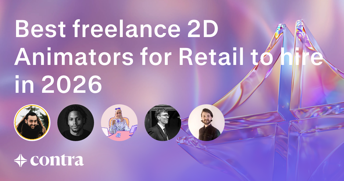 2D Animation freelancers for Retail