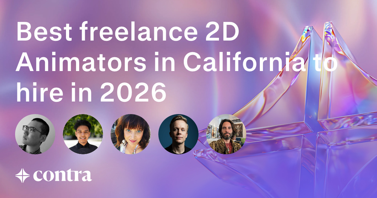 2D Animation freelancers in California