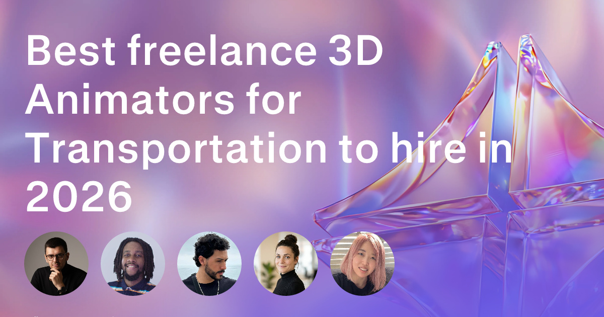 3D Animation freelancers for Transportation