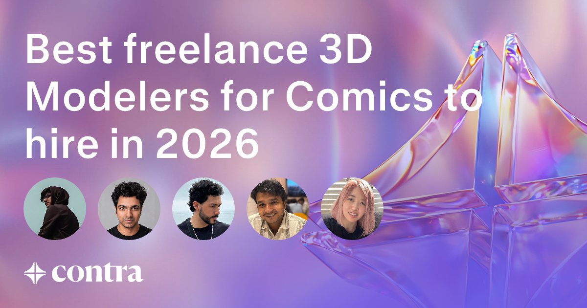 3D Modeling freelancers for Comics