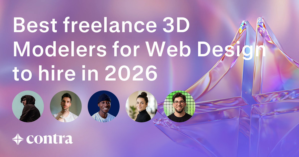 3D Modeling freelancers for Web Design