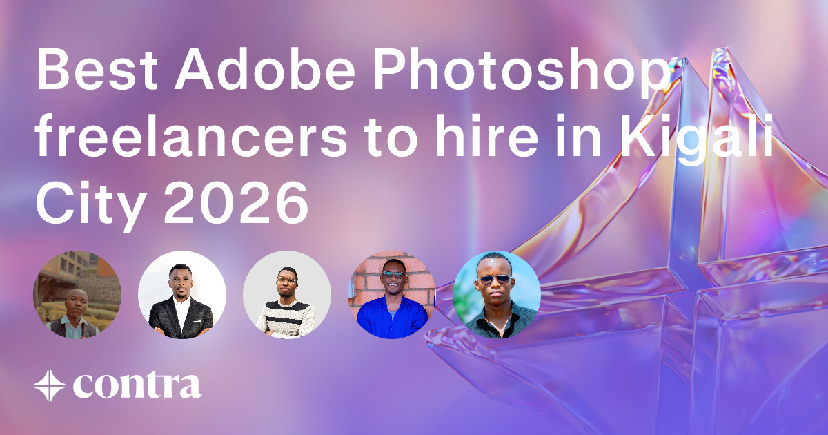 Adobe Photoshop freelancers in Kigali City
