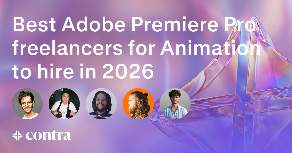 Adobe Premiere Pro freelancers for Animation
