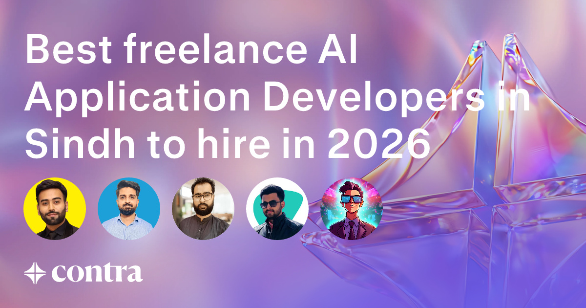AI Application Development freelancers in Sindh