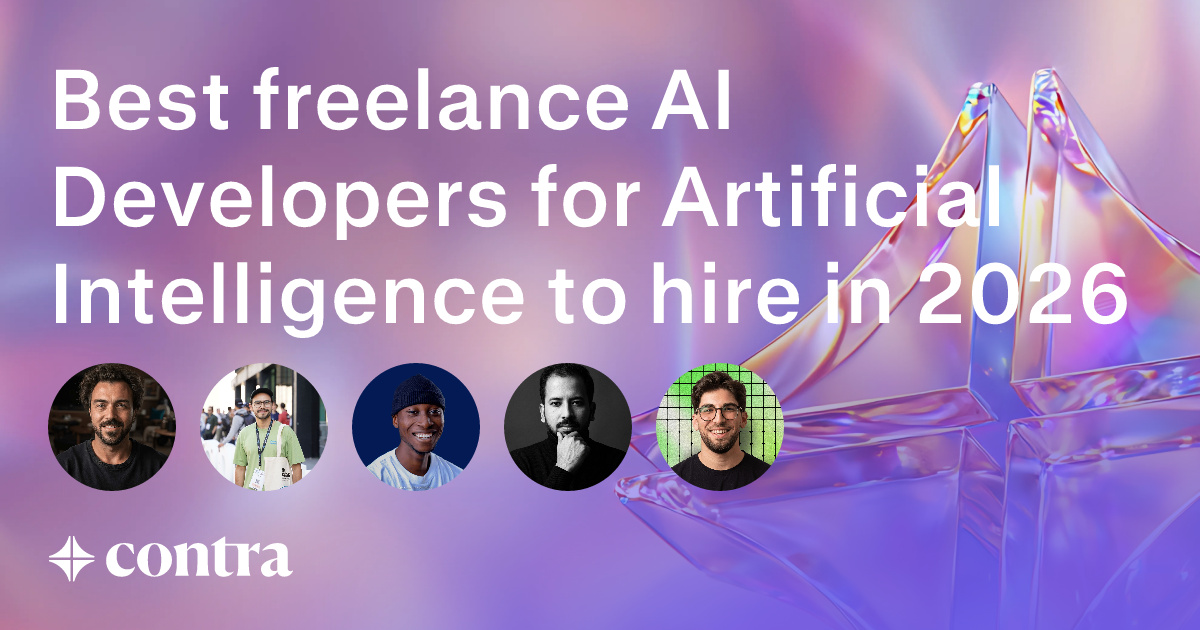 AI Development freelancers for Artificial Intelligence