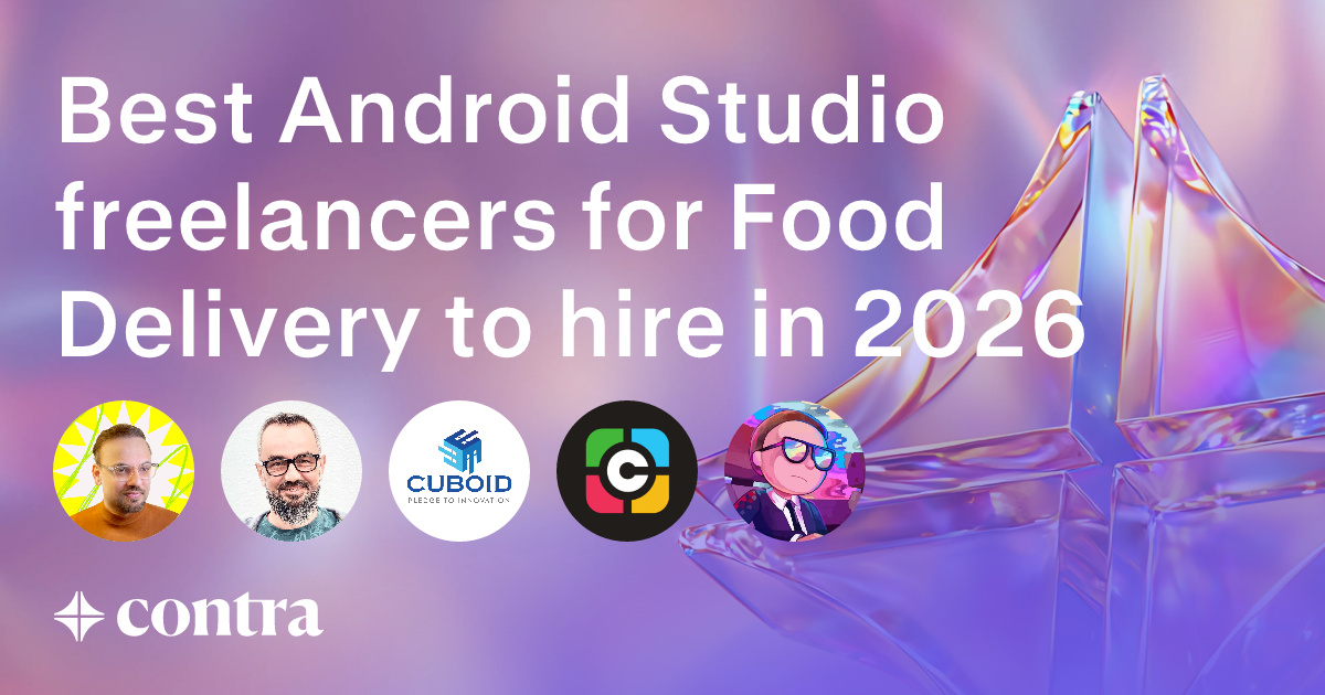 Android Studio freelancers for Food Delivery