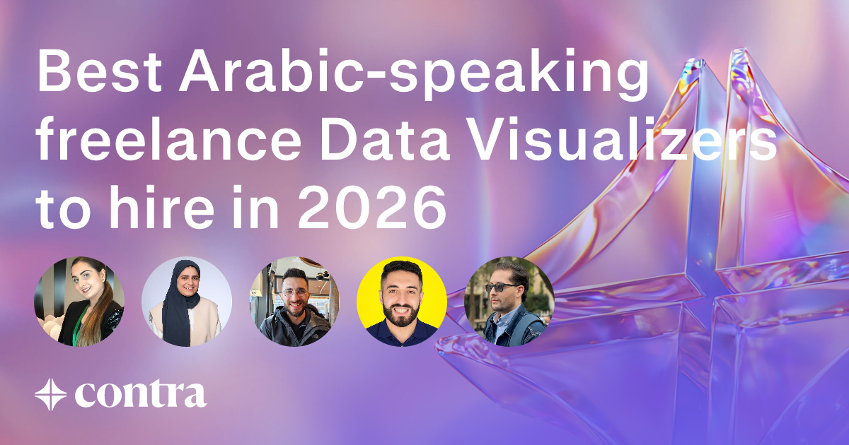 Arabic-speaking Data Visualization freelancers