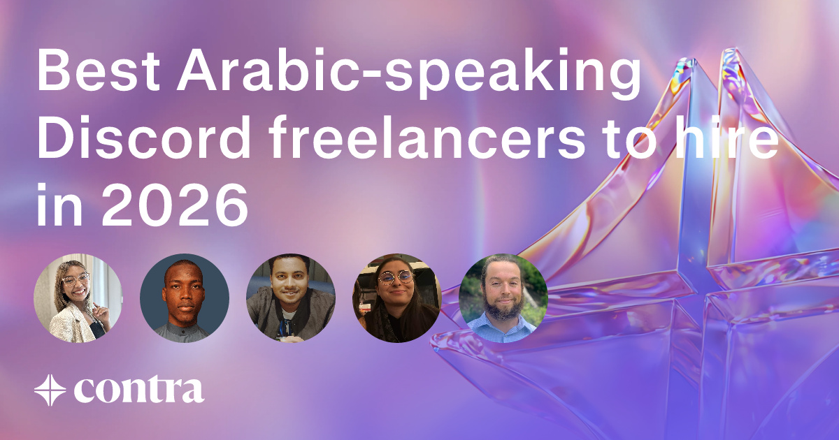 Arabic-speaking Discord freelancers