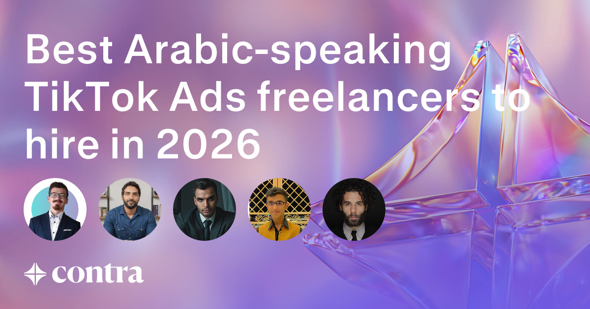Arabic-speaking TikTok Ads freelancers