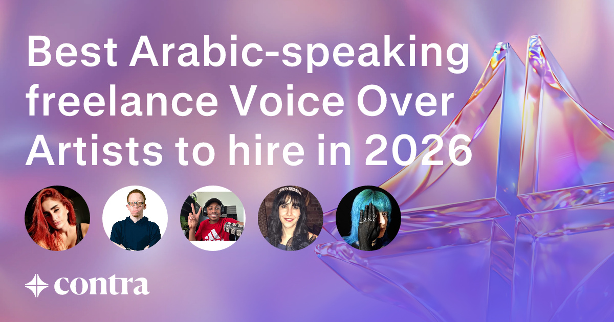 Arabicspeaking Voice Over freelancers