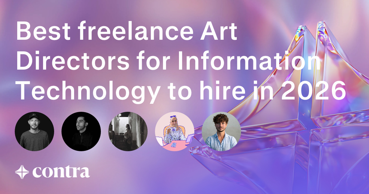 Art Direction freelancers for Information Technology