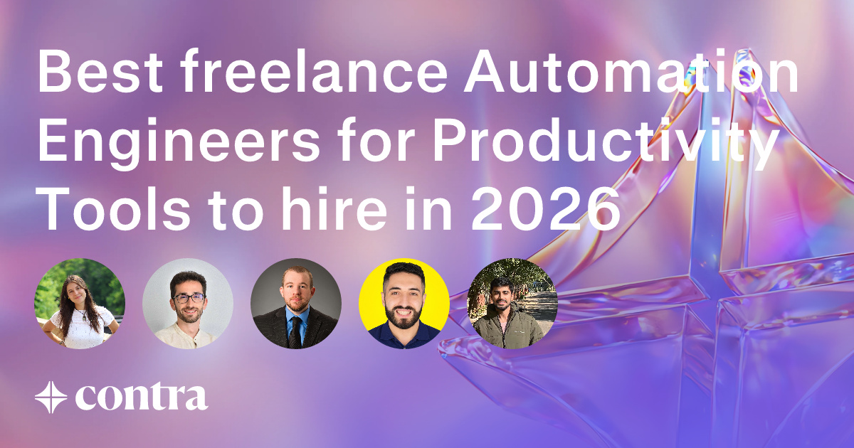 Automation Engineering freelancers for Productivity Tools